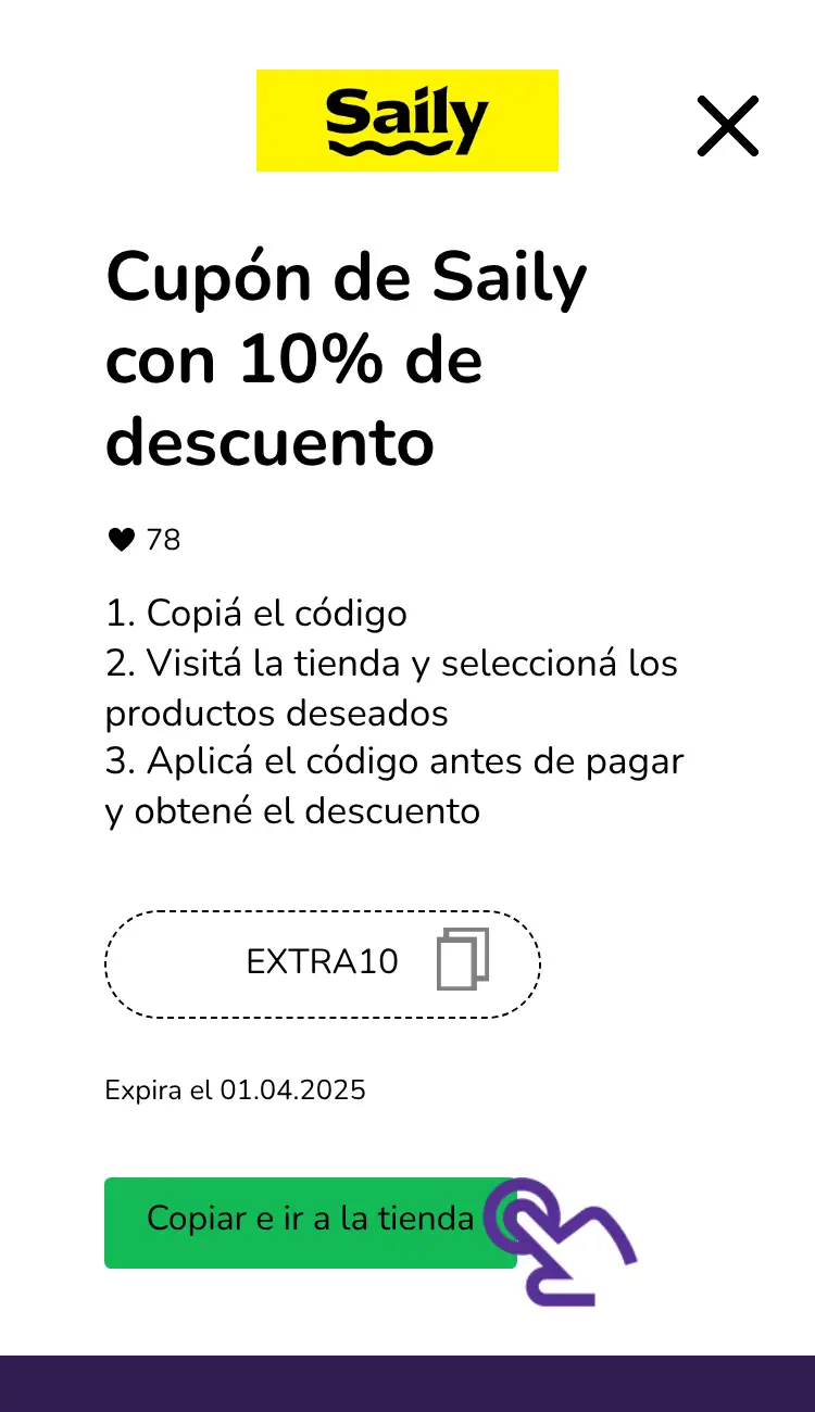 clic en el cupón
