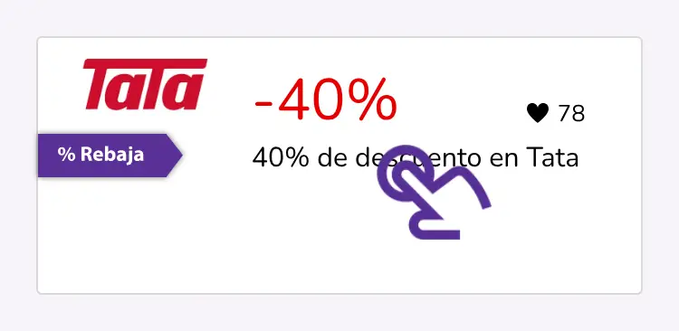 clic en el descuento