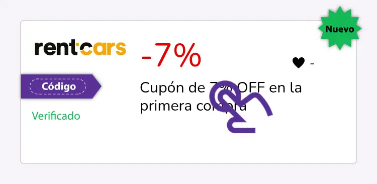 selección de cupón