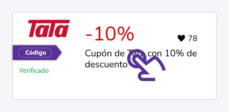 selección de cupón