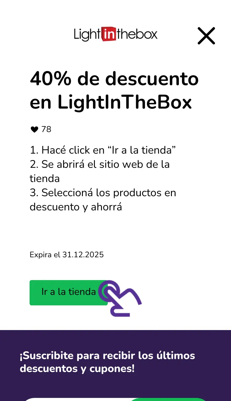 visitar la tienda con descuentos